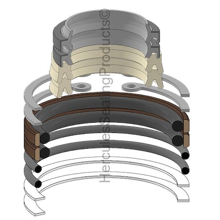 Tcm - After Market Parts Hydraulic Cylinder Repair Kit- SK-P-U-10-50X80 514A2-40554
